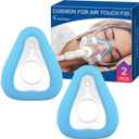 2 Packs Memory Foam Mask Cushion (S) for ResMed Airtouch F20 & Airfit F20, Highlights Optimizest Resilience & Comfort with Superblue Memory Foam - F20 Mask Small for Full Face CPAP Users