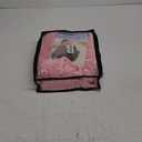 CYMULA Weighted Lap Blanket for Adults, Weighted Lap Pad Blanket for All Seasons (29" x 24" 7lbs, Pink) Travel Office Nap, Small Weighted Blanket for Sleeping