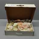 Wedding Arch Flowers, Artificial Flowers for Decoration, Large Flower Swag for Boho Styles Wedding Ceremony Floral Decor - Pack of 2 (Beige&white&champagne)