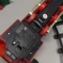 Train Set for Boys Girls, Christmas Electric Remote Control Train Set with Steam, Sound & Light, Remote Control Train Toys w/Steam Locomotive Engine, Cargo Cars for Kids 3 4 5 6 7 8 Year Old