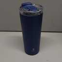 Meoky 24 Oz Travel Coffee Mug With Leak-Proof Lid, Stainless Steel Insulated Coffee Tumbler, Keeps Hot For 8 Hours Or Cold For 24 Hours, Fits In Car Cup Holder (Sea)