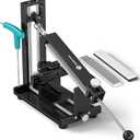 Professional Adjust Knife Sharpener Kit, Aluminium Alloy Precision Fixed Angle Guide Knife Sharpening System with #400, #1000 Diamond Plate, Polishing Oil Stone for Kitchen, Pocket, Hunting Knives