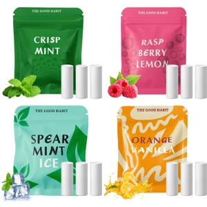 Nicotine-Free Refill Pods for Breathing Necklace | Natural Inhaler Accessories for Adults | Travel-Friendly & Easy to Use