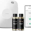 Airversa Smart Waterless Essential Oil Diffuser, 400mL Capacity with 200mL Fragrance Scent Oils, Up to 2000 sq ft Scent Air Machine with 12A1V Power Adapter for Large Room, ANA White Kit