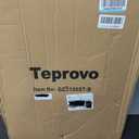 Teprovo Folding Hand Truck Dolly Cart,340LB Capacity Portable Aluminum Dolly Cart with Telescoping Handle and 7 Inch Rubber Wheels for Moving,Shopping,Travel,Office Use