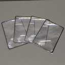 4Pcs Page Magnifying Sheet 3X Lightweight Optical Plastic Fresnel Lens Bookmark Flat Magnifier for The Elderly and People with Low Vision Reading Small Prints, Maps and Books