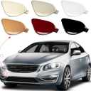 Front Bumper Tow Hook Cover Towing Eye Cap Fit for Volvo S60 S60L V60 2014 2015 2016 2017 2018 39820294 31323839 (Black, Right Passenger Side) Xinpinsai