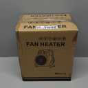 Greenhouse Heater with Thermostat, 1500W Portable Outdoor Heaters for Patio, Greenhouse, Winter Plants, Grow Tent, Flower Room