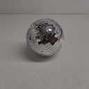 NuLink 8" Disco Ball Decor Hanging Mirror Ball for Big Party Decorations Wedding Home (Silver)