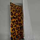 Animal Print Pattern Vinyl Self-Adhesive Backed Vinyl Sheets 12" x 12" Zebra Pattern Permanent Adhesive Works with Craft Cutters - Pack of 6 (Leopard Pattern)