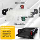 84873070 Pickup Box Tailgate Lock Actuator Fit for Chevrolet Silverado GMC Sierra 1500 2500HD 3500HD 2019-2021, Replace# 23388757