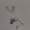 84999 Toilet Seat Anchor Kit for Kohler Toilet Seat Replacement Parts,Bolts & Screws for Kohler Toilet Parts,Compatible with K-84999 K-3386 K-3393 K-3398 K-3564 K-14338 K-3607