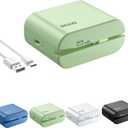 Rechargeable Electric Letter Opener - Letter Openers Envelope Slitter, Electric Envelope Opener, Mail Opener, Universal Envelope Efficient Letter Opener Tool for Office, Home (Saga Green)