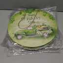 5 x Valentines Day Decorations St Patricks Day Decorations Reversible Valentines Wreath Truck Door Decor Hanging Wall Welcome Sign Wooden Front Door Hanger Wreath for Porch Wall Indoor Home Decor