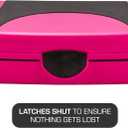 LockerMate by Bostitch Hard Pencil Case, Durable Plastic Pencil Box