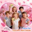 24 Pcs Valentines Day Gift Metal Brain Teaser Puzzles Set with Cards for Boys and Girls Unlock Interlock Game Fidget Party Favors School Exchange Classroom Prizes for Older Kids Teens Adults