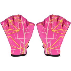 PATIKIL Swimming Aquatic Gloves, Webbed Swim Gloves Printing Water Resistance Training Accessories for Swimming and Diving
