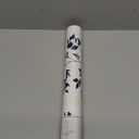 Ismoon 16.1inx78.7in Wallpaper Peel and Stick Black Contact Paper Modern Removable Self-Adhesive Wallpaper Tropical Jungle Grey Leaf Floral Vinyl for Drawer Shelf