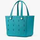 Armerssi Rubber Tote Bag For Women Large Rubber Beach Bag Waterproof Washable Handbag Durable Tote Bag Beach Swimming Travel Large