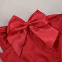 Sexy Womens Exotic Lingerie Sets, Bow Tie Naughty Cute Teddy 2 Piece Lingerie Set Holiday Lingerie (Red, M)