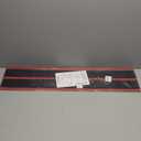 Self Adhesive Door Kick Plate 34 inches Acrylic Decorative Plates Pets Scratches Protector for Stick On 36 inches Doors, 1/10 inch Thickness 8"x 34" Black