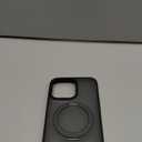 TORRAS Magnetic Ostand for iPhone 14 Pro Max Case [Compatible with Magsafe] with Stand, [Military Grade Drop Protection] Shockproof Translucent Back Slim Protective Phone Case (2022), Black