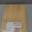 KitchenAid Classic Rubberwood Cutting Board with Perimeter Trench, Reversible Chopping Board, 11-inch x 14-Inch, Natural