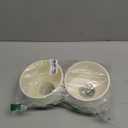 uxcell 2 Pcs UPVC Reducer Pipe Fitting, 4"x1-1/2" PVC Straight Pipe Coupling Adapter Connector for Home Sewer Plumbing Water Line, White