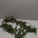 Artificial Christmas Cedar Garland Realistic Pine Greenery 270cm Flexible Branches for Fireplace Staircase Front Door Decor(2.7m)