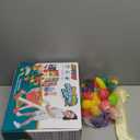 102pcs Kids Shopping Cart Trolley Play Set with Pretend Food and Accessories,Perfect for Ages 3+ Pretend Play and Role-Playing Games