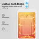Portable Clothes Dryers for Laundry Apartments, No-Installation Faster Mini Dryer for Clothes, Compact Electric Clothes Dryer Machine Apartment, RV, Travel, Home Use