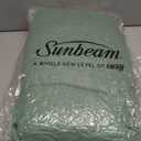 Sunbeam Royal Ultra Fleece Heated Electric Blanket Full Size, 84" x 72", 12 Heat Settings, 12-Hour Selectable Auto Shut-Off, Fast Heating, Machine Washable, Warm and Cozy, Matcha