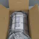 NearMoon Toilet Paper Organizer Stand, Free Standing 3 Rolls Tissue Storage, Metal Bathroom Accessory, Rustproof Toilet Roll Holder for Kitchen Countertop Inside Cabinet Shelf(Metal Base, Matte Black)