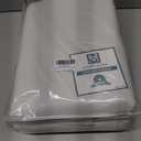 H.VERSAILTEX Farmhouse Boho Curtains for Living Room, 90% Blackout Curtain for Bedroom Energy Efficient, Linen Grommet Curtains 84 Inch Length, Burlap Textured 2 Panels, W52 x L84in, Heather Ivory