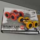 Remote Control Car, RC Cars Toys for Kids Ages 6-12, 2.4GHz RC Stunt Truck with 360 Double-Sided Flips, 4WD Off-Road Racing, Christmas Birthday Gifts for 3 4 5 6 7 5-7 6-8 8-10 Year Old Boys Girls (Blue)