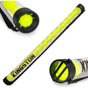 Kingston Premium Pickup Pro: The Longest Pickleball Tube, Holds 17 Balls, Easy Pickup and No More Bending Over, Portable Indoor/Outdoor Pickleball Ball Pickup
