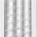 Return Air Grille Fits 20'' x 30'' Duct Opening, Aluminum Eggcrate Return Grille Cover Rust Proof Vent Duct Cover For Wall & Ceiling | Outer Dimensions: 21.77'' X 31.81''