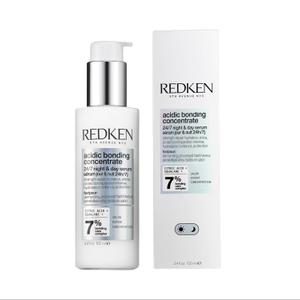 Redken Acidic Bonding Concentrate 24/7 Night & Day Serum For Damaged Hair - Nourishes & Restores, Overnight Repair & Protection