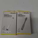 Acoustic Rugged Audio Adapter 2 Pack, Grey and White