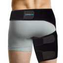 BODYMATE Hip Brace and Sciatica Pain Relief Devices - Sacroiliac Belt, Compression Wrap for Thigh, Hamstring, Joints, Hip Pain - Adjustable Sciatic Nerve Brace for Men and Women (Medium, 32-44 Inches)