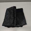 Velvet Decorative Throw Pillow Covers Set of 2, 18x18 Inch Soft Modern Weave Cushion Case, Farmhouse Home Decor Pillowcase for Sofa Living Room Couch Bed Black