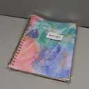 Planner 2026-2027, 18 Months Weekly and Monthly Daily Planner from January 2026 - June 2027, 8.5" x 11" A4 Large Hardcover Agenda Organizer Book 2026 with Tabs, Spiral Yearly Calendar Planners for School Work Home, Pink Blue Marble