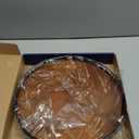 Farmhouse Oak 13" Lazy Susan Turntable Organizer for Cabinet, Round Wooden Lazy Susan Organization and Storage for Dining Table, Pantry, Kitchen, Countertop, Cupboard,Home Decor, Walnut Wood