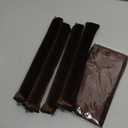 Heatless Hair Curler Velvet, Heatless Curls Overnight Hair Curlers to Sleep in, Overnight Rods Heatless Curls for Short Long Hair All Hair Types Styling Tools-4PCS Brown