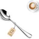 Demitasse Espresso Spoons 24 Pieces 5.5", Berglander Stainless Steel Mini Spoons Set for Coffee, Dessert, Ice Cream, Metal Cutlery for Home, Kitchen, Restaurant Caf, Party, Wedding