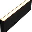 LUMENGY Paver Light Slim 0.5x6 Inch Glare-Free Steel Brick Lighting for Pavers, Walls, Driveway & Pathway Borders 2700K Warm White, Waterproof, Drive-Over Rated - 12V AC/DC