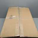 Winco Slender Trash Can, 23-Gallon, Black