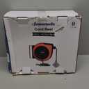 DEWENWILS 75 FT Retractable Extension Cord Reel with 6 Grounded Outlets, 14/3C SJTOW Heavy Duty Power Cord with New Twist-Lock Stopper, 10A Circuit Breaker, ETL Listed (Orange)