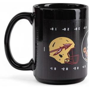 The Memory Company Officially Licensed NCAA 15oz Color Changing Coffee Mug - Heat-Sensitive Team Logo Drinkware College Sports Fan Gift & Collectible