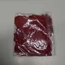 16Pcs Velvet Ribbon Bows for Christmas Tree, Vintage Rustic Small Craft Bows Ornaments for Garland Wreath Gift Wrapping Candy Bags Party DIY Decorations (Burgundy, 5" x 10", Width of 1")